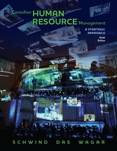 Book Canadian Human Resource Management, Ninth Edition free