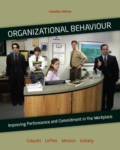 Book Organizational Behavior : Improving Performance and Commitment in the Workplace free