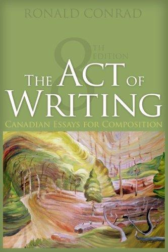 Book The Act of Writing, Eighth CDN Edition free