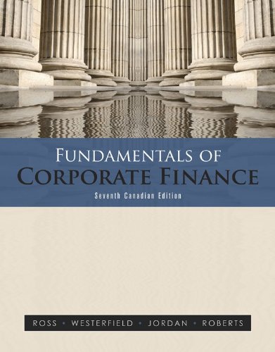 Book Fundamentals of Corporate Finance, Seventh Cdn Edition free