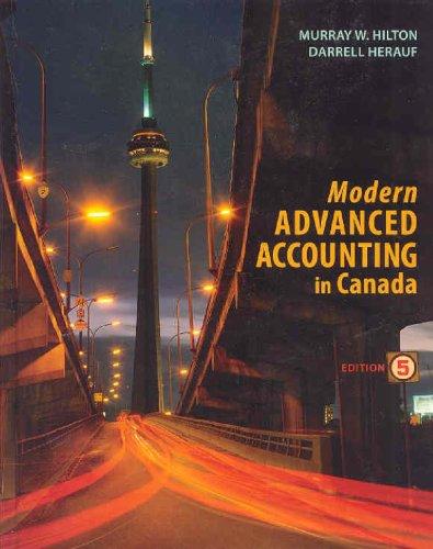 Book Modern Advanced Accounting in Canada, Fifth Edition free
