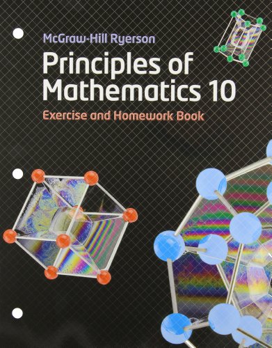 Book Principles of Mathematics 10 Exercise and Homework Book free