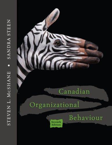 Book Canadian Organizational Behaviour free