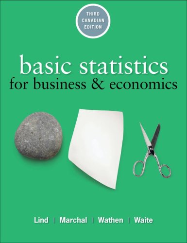 Book Basic Statistics for Business and Economics (Third Canadian Edition) free