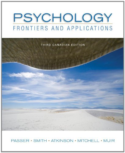 Book Psychology: Frontiers and Applications, Third CDN Edition free