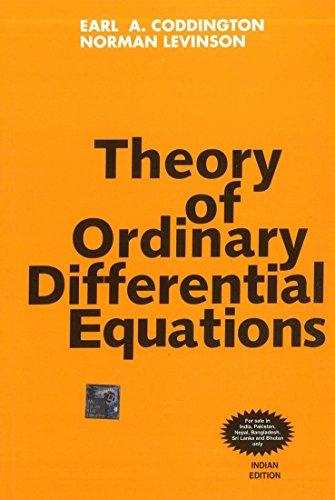 Book Theory of Ordinary Differential Equations free