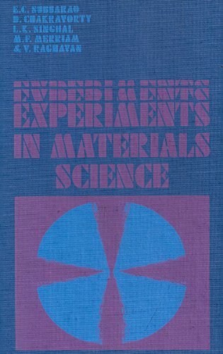 Book Experiments In Materials Science free