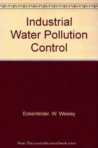 Book Industrial Water Pollution Control free