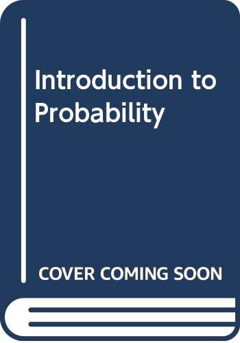 Book Introduction To Probability (mathematics Series) free