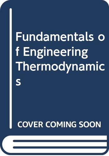 Book Fundamentals of Engineering Thermodynamics free