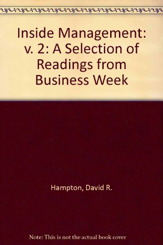 Book Inside Management: A Selection Of Readings From  Business Week  : V. 2 free