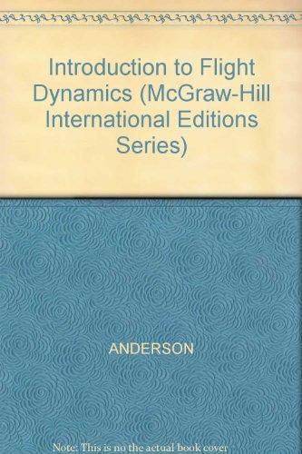 Book Introduction to Flight Dynamics (McGraw-Hill International Editions) free