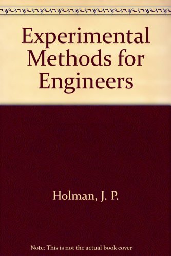 Book Experimental Methods for Engineers free