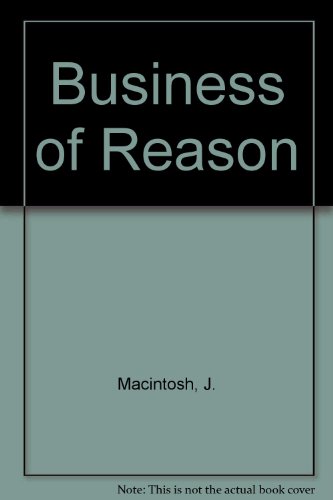 Book Business Of Reason free