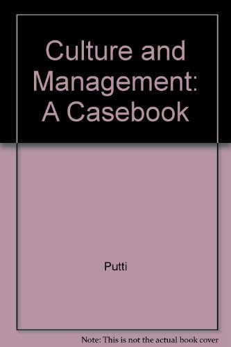 Book Culture And Management: A Casebook free