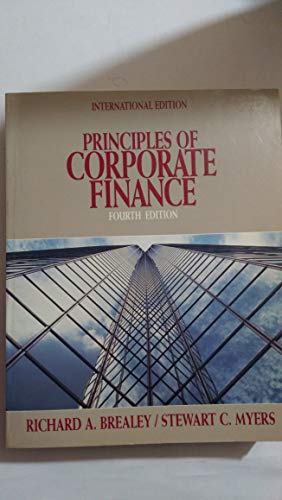 Book Principles Of Corporate Finance free