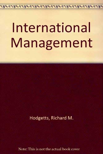Book International Management free
