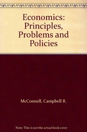 Book Economics: Principles, Problems and Policies free