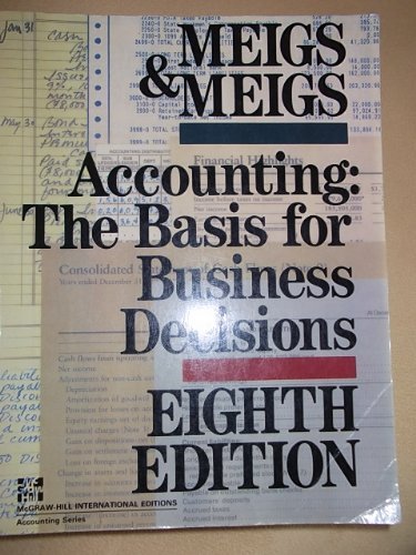 Book Accounting the Basis for Business Decisions free
