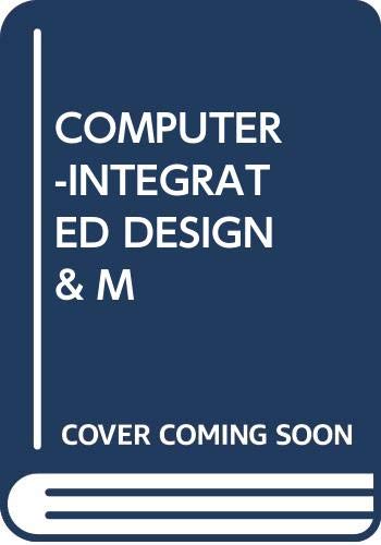 Book Computer Integrated Design And Manufacturing free