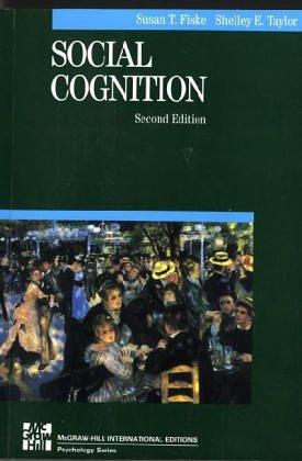 Book Social Cognition (McGraw-Hill Series in Social Psychology) free
