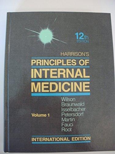 Book Harrisons Principles of Internal Medicine (Vol 1) free