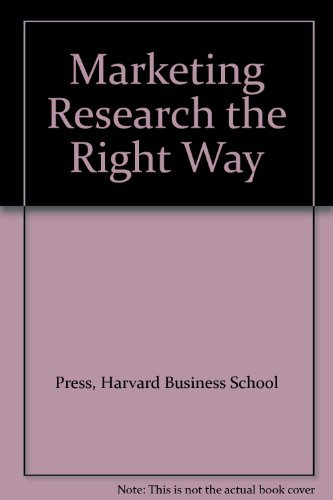Book Marketing Research the Right Way free