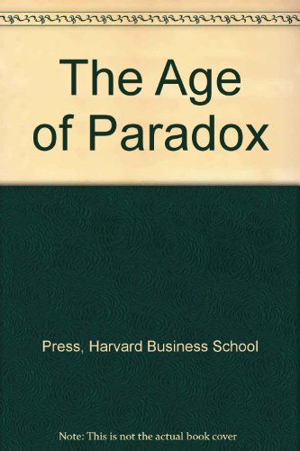 Book The Age Of Paradox free