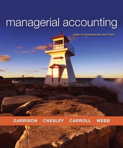 Book Managerial Accounting, 8th Cdn Ed. w/Connect Access Card free