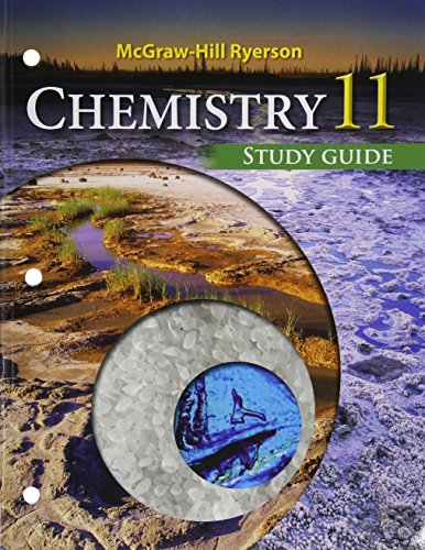 Book Chemistry 11 Study Guide Mcgraw-hill Ryerson free