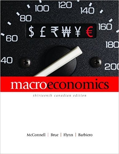 Book Macroeconomics 13th Canadian Edition By McConnell, Brue, Flynn, Barbiero free