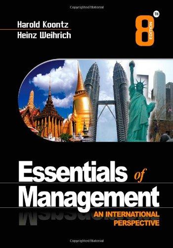 Book Essentials of Management, 8e: An International Perspective free