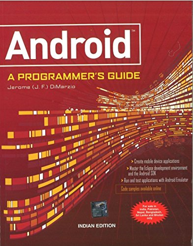 Book Android A Programmers Guide free