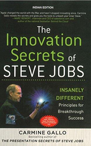 Book The Innovation Secrets of Steve Jobs: Insanely Different Principles for Breakthrough Success free