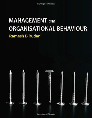 Book MANAGEMENT & ORGANIZATIONAL BEHAVIOUR, /ED. free