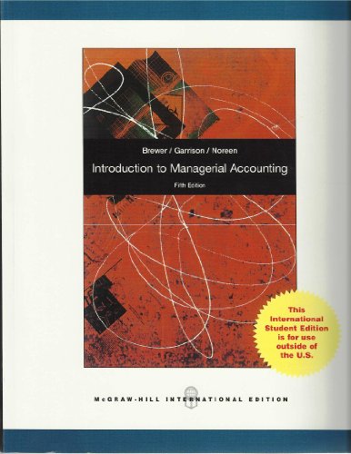 Book Introduction to Managerial Accounting free
