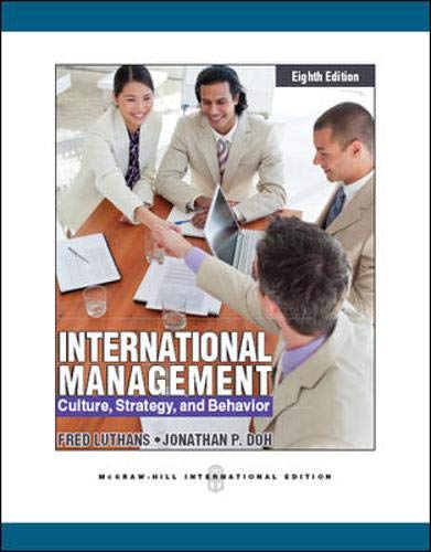 Book International Management: Culture, Strategy and Behavior free