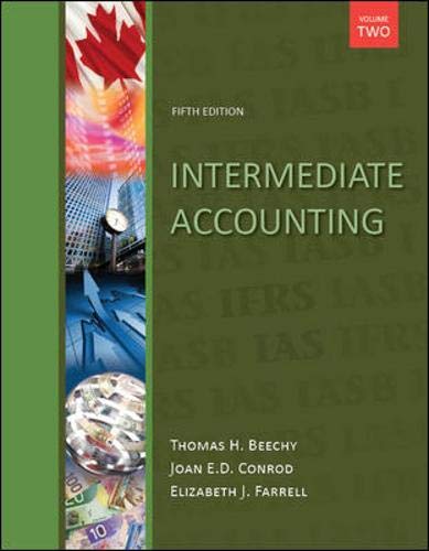 Book Intermediate Accounting, Volume 2, with Connect Access Card Fifth Edition free