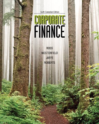 Book Corporate Finance with Connect Access Card, Sixth Canadian Edition [Hardcover] free