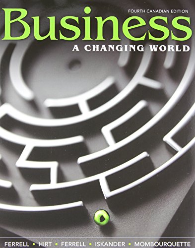 Book Business: A Changing World with Connect Access Card, Fourth Canadian Edition free