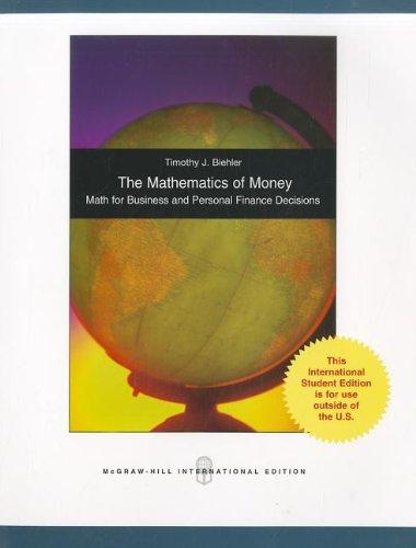 Book The Mathematics of Money free