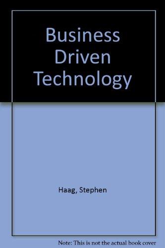 Book Business Driven Technology free