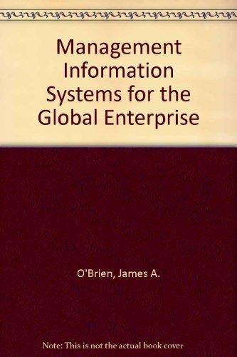 Book Management Information Systems for the Global Enterprise free