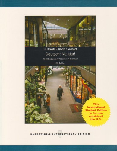 Book Deutsch, Na Klar!: An Introductory German Course free
