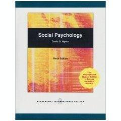 Book Social Psychology (9th Edition) (International Edition) free