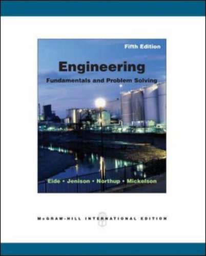 Book Engineering Fundamentals & Problem Solving. Arvid R. Eide ... [Et Al.] free