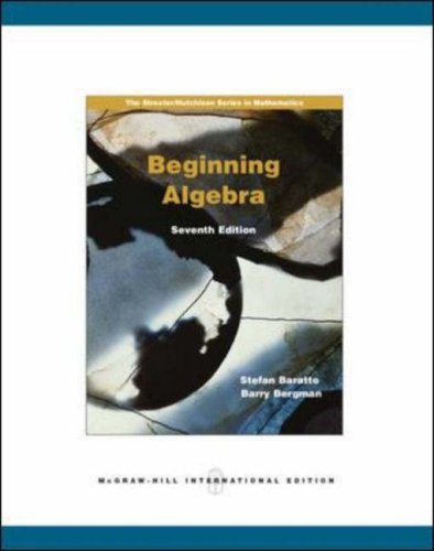 Book Beginning Algebra free