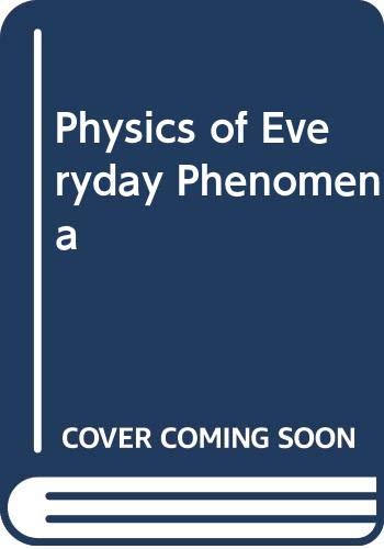 Book Physics of Everyday Phenomena free