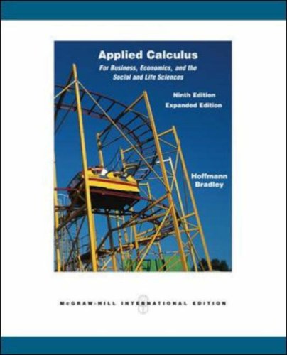 Book Applied Calculus For Business, Economics, And The Social And Life Sciences free