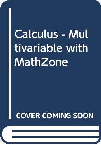 Book Calculus - Multivariable With Mathzone free